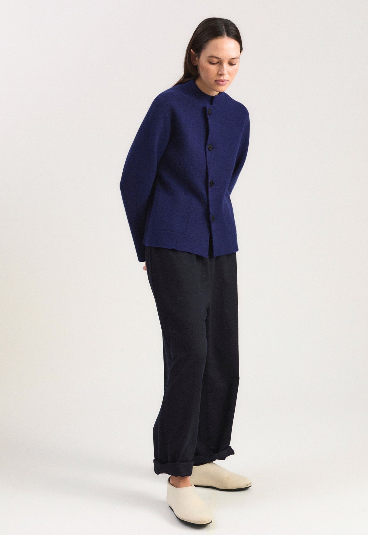 Niaza Jacket in Ink & Ocean