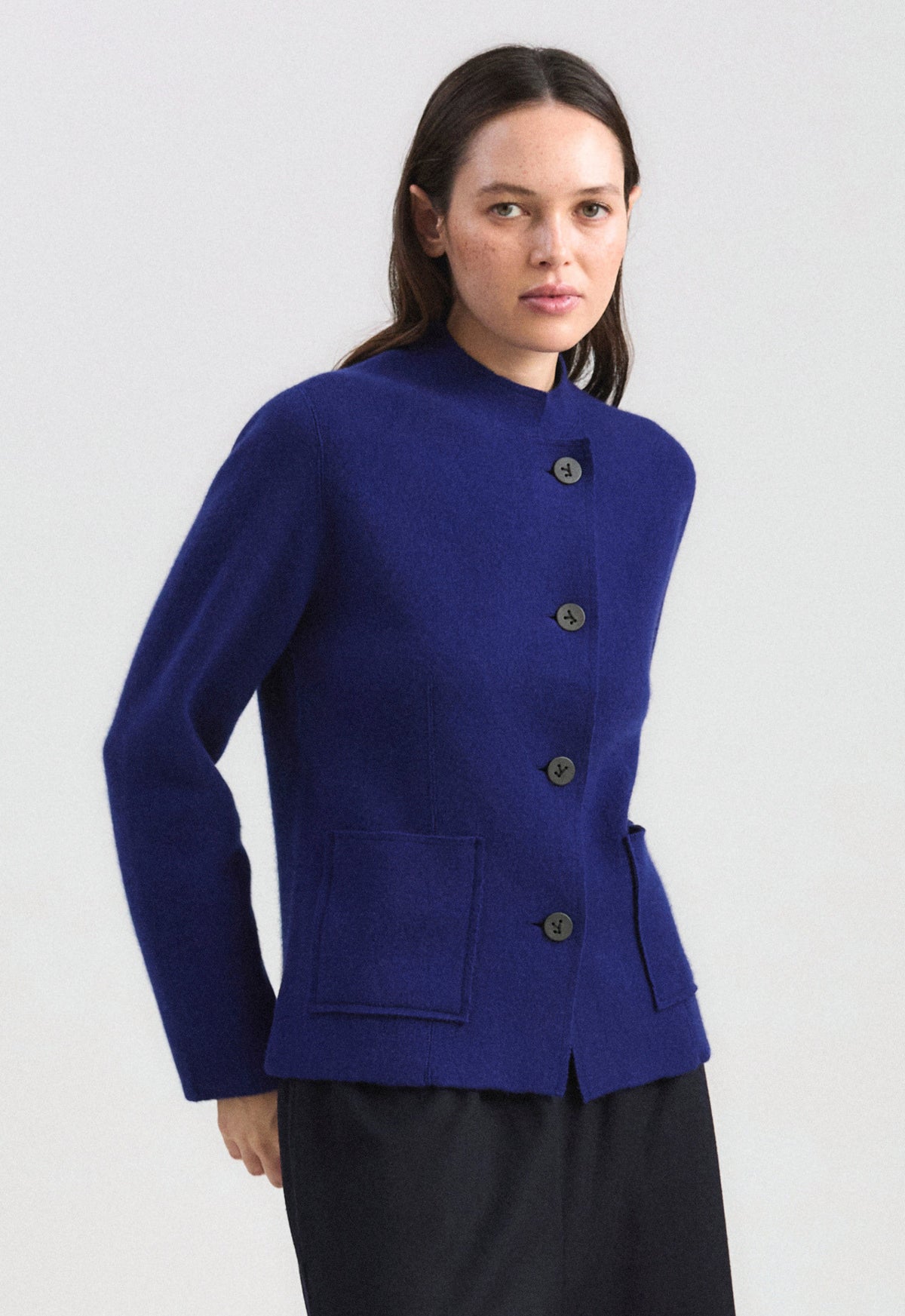 Niaza Jacket in Ink & Ocean