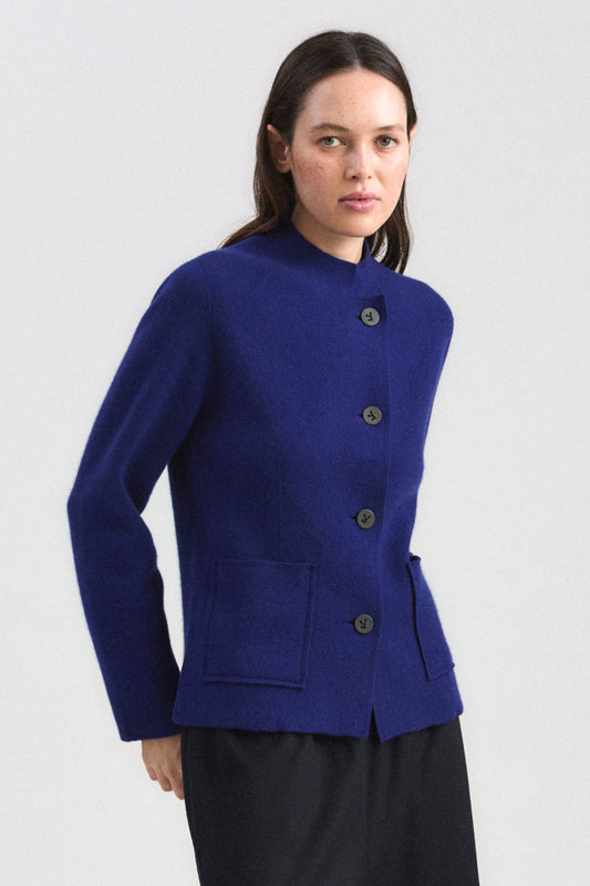 Niaza Jacket in Ink & Ocean