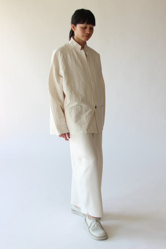 Absent-Paper Jacket in Ivory
