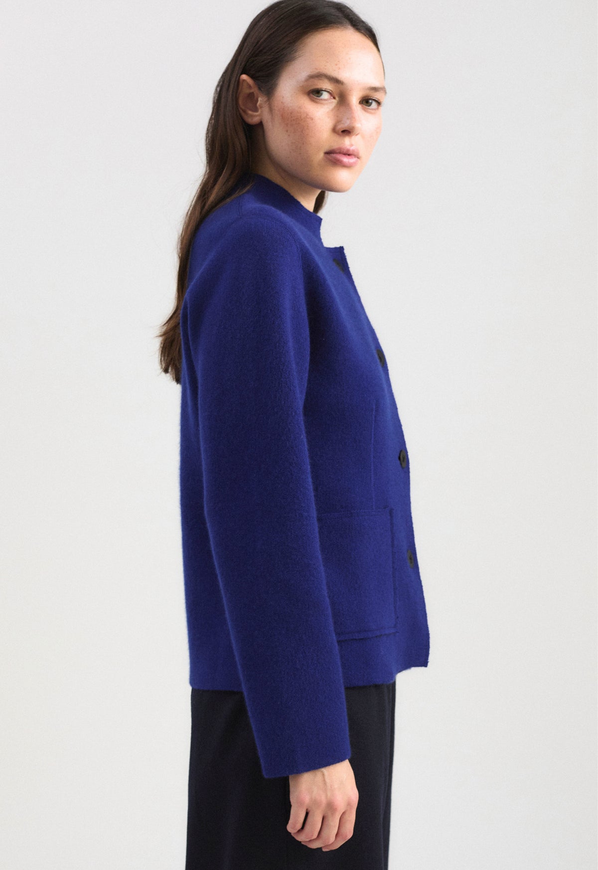 Niaza Jacket in Ink & Ocean