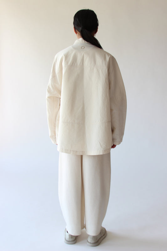 Absent-Paper Jacket in Ivory