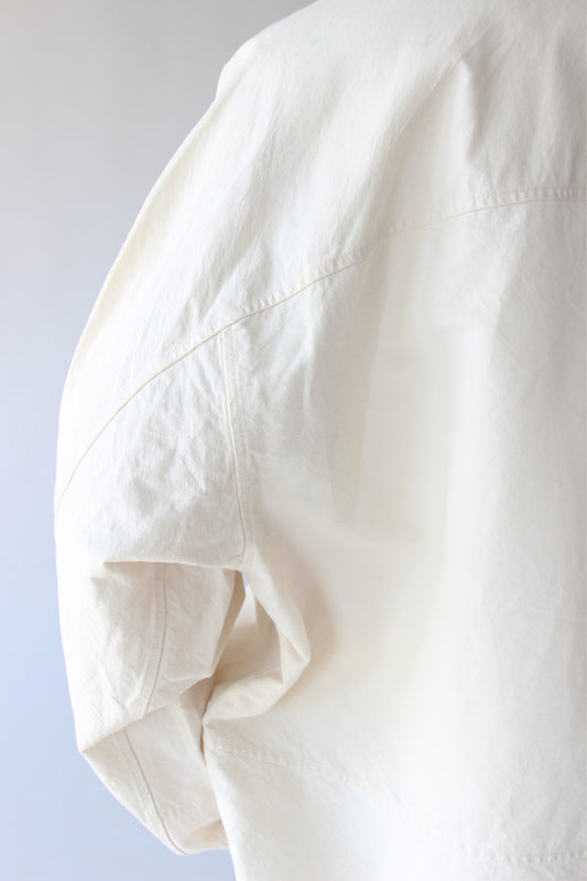 Absent-Paper Jacket in Ivory