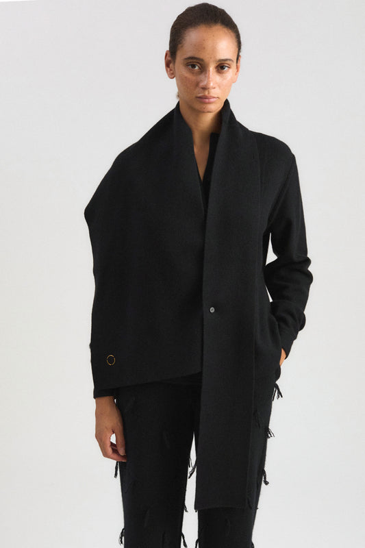 Pomo Scarf in Black