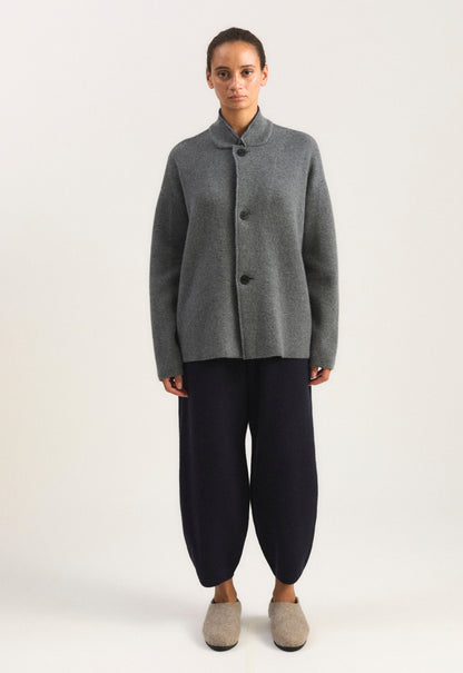 Wind Jacket in Slate & Ink