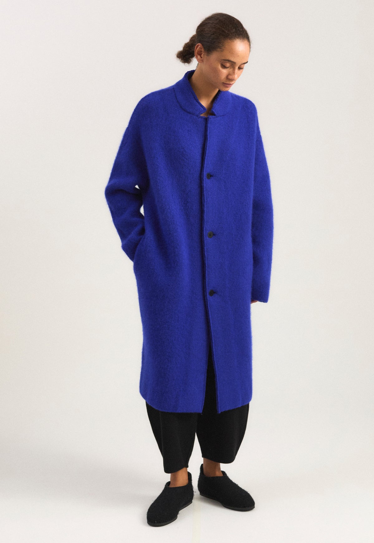 Oro Coat in Cobalt
