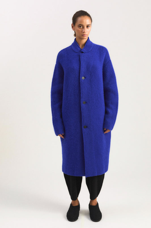 Oro Coat in Cobalt