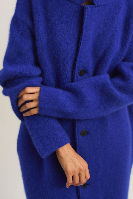 Oro Coat in Cobalt