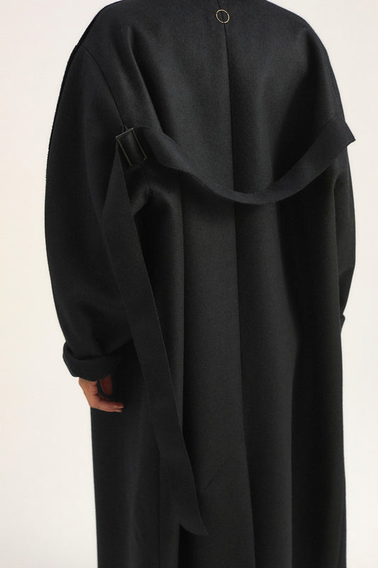 Shield Coat in Black