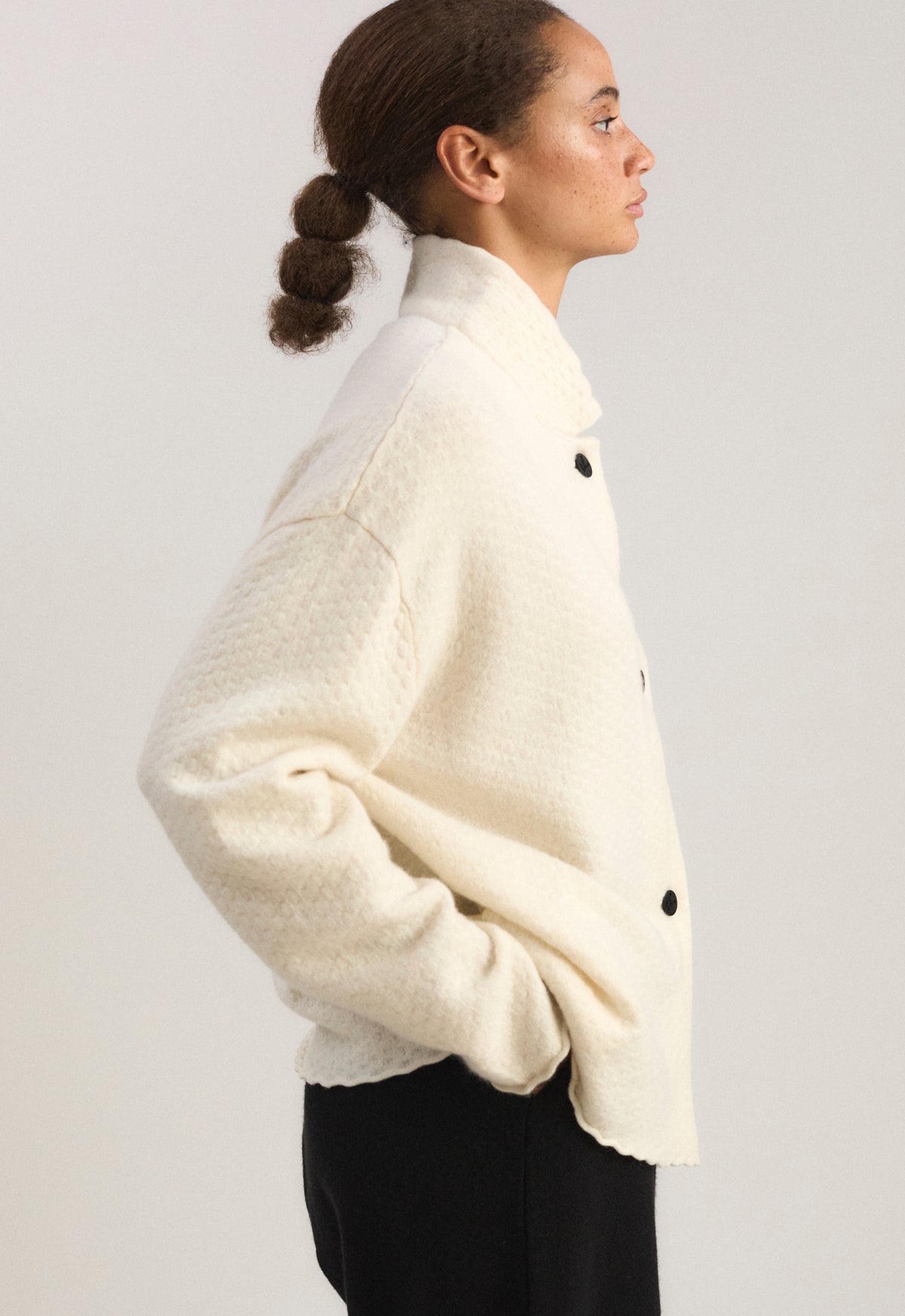 Ikari Jacket in Ivory