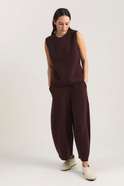 Botini Top in Carob