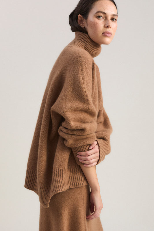 Kaila Sweater in Nutmeg