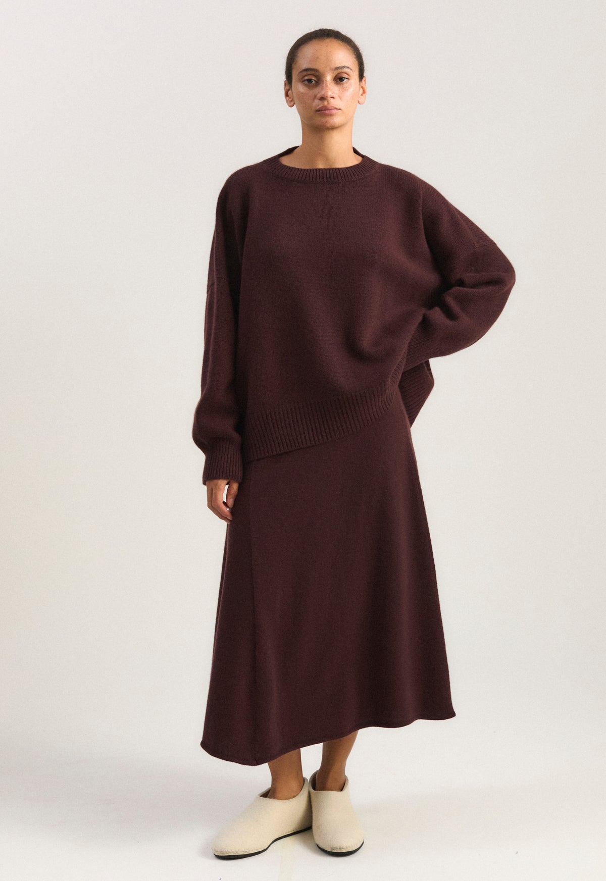 Aila Sweater in Carob