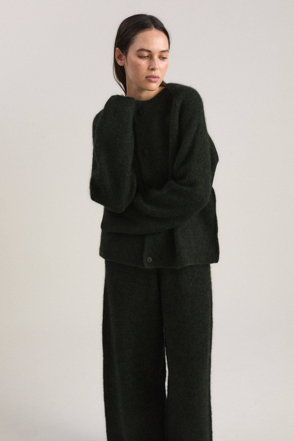 Loyo Jacket in Jet & Pine