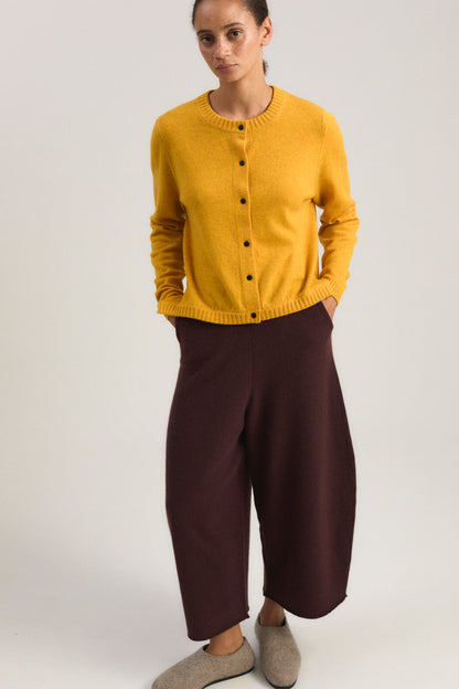 Tondo Cardigan in Amber