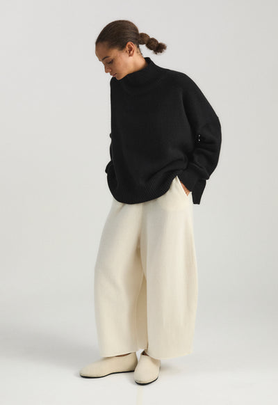 Maxi Trousers in Ivory