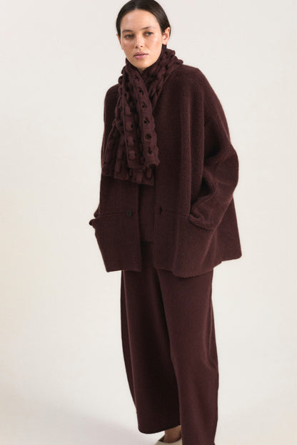 Nodo Neckwarmer in Carob