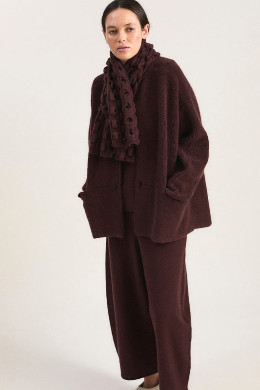 Nodo Neckwarmer in Carob