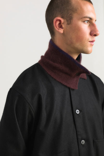 Neku Neck Snood in Carob & Ink