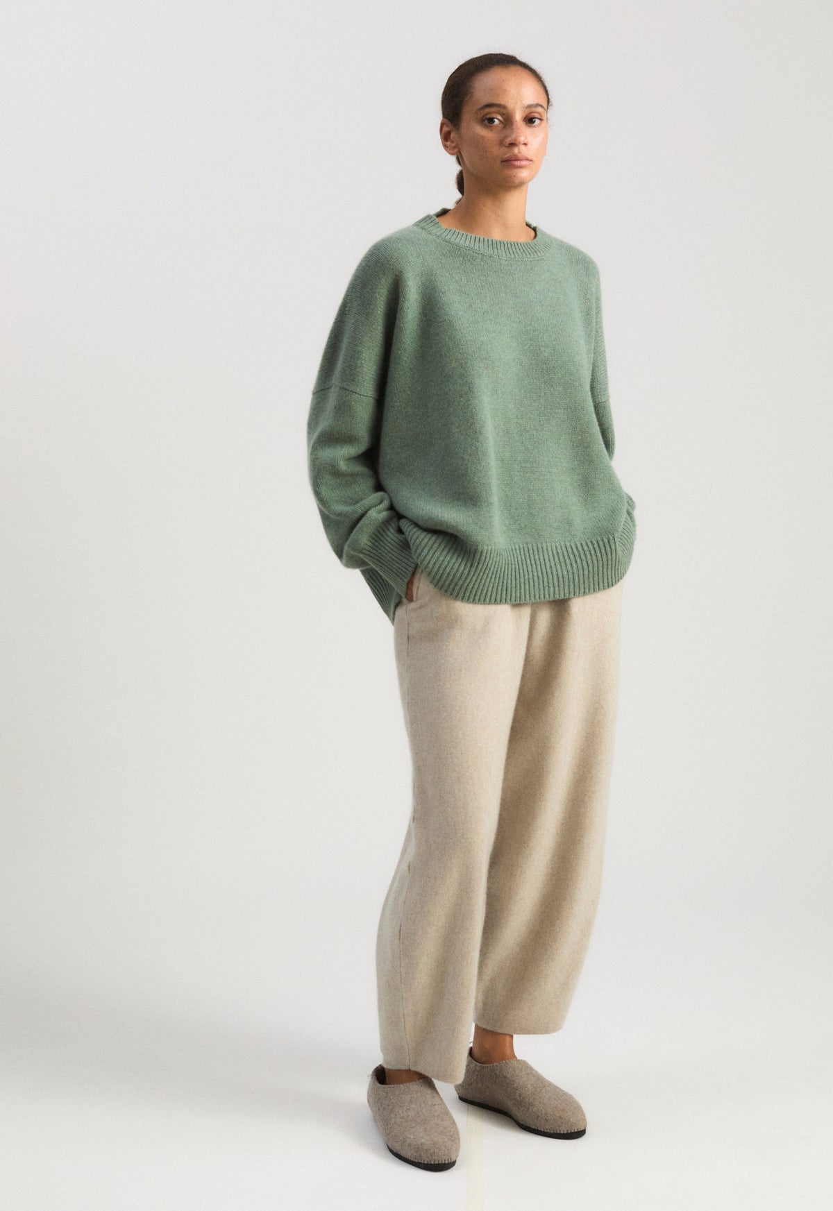 Nomad Trousers in Feather