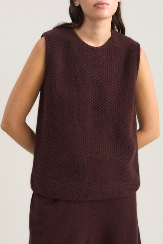 Botini Top in Carob