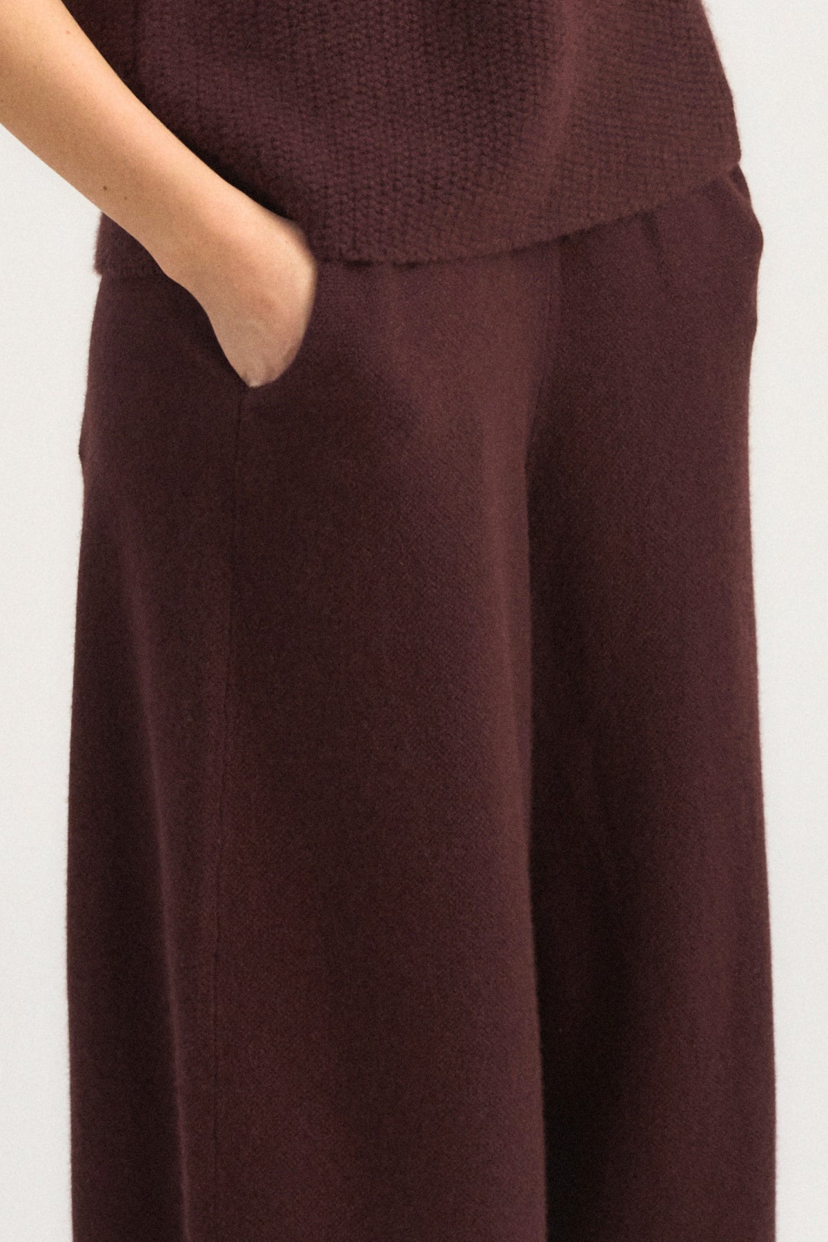Maxi Trousers in Carob