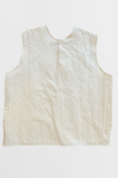 Still-Paper Top in Ivory