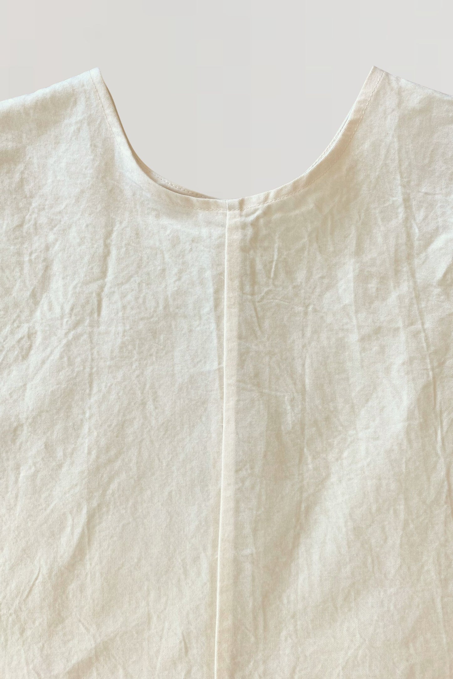 Still-Paper Top in Ivory
