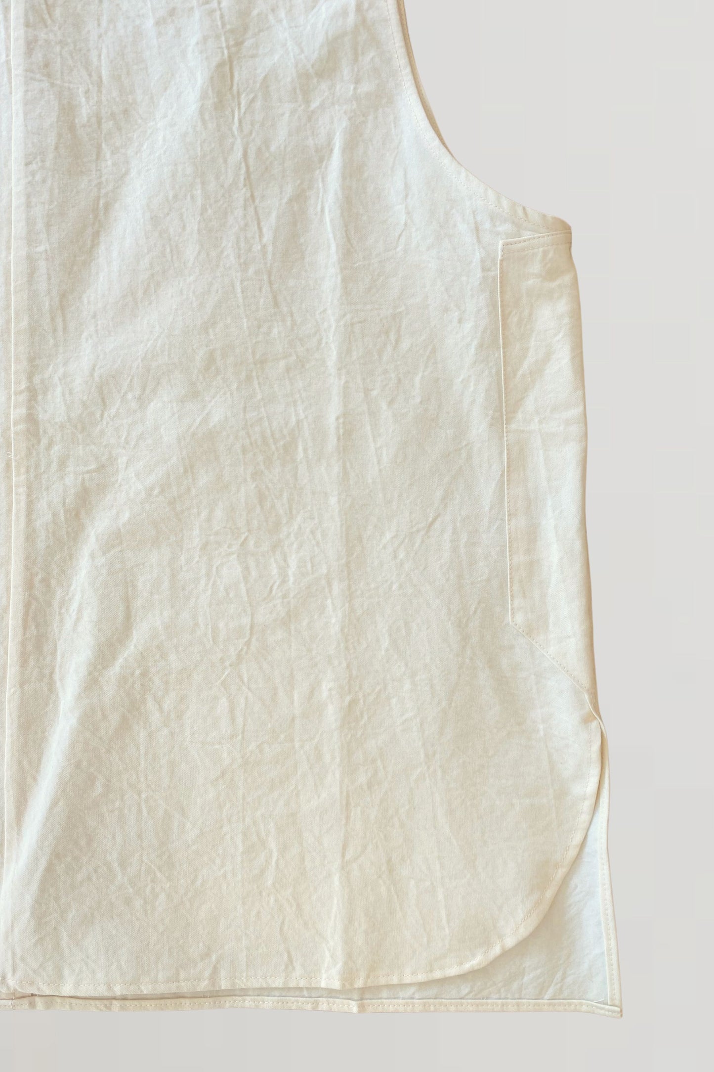 Still-Paper Top in Ivory