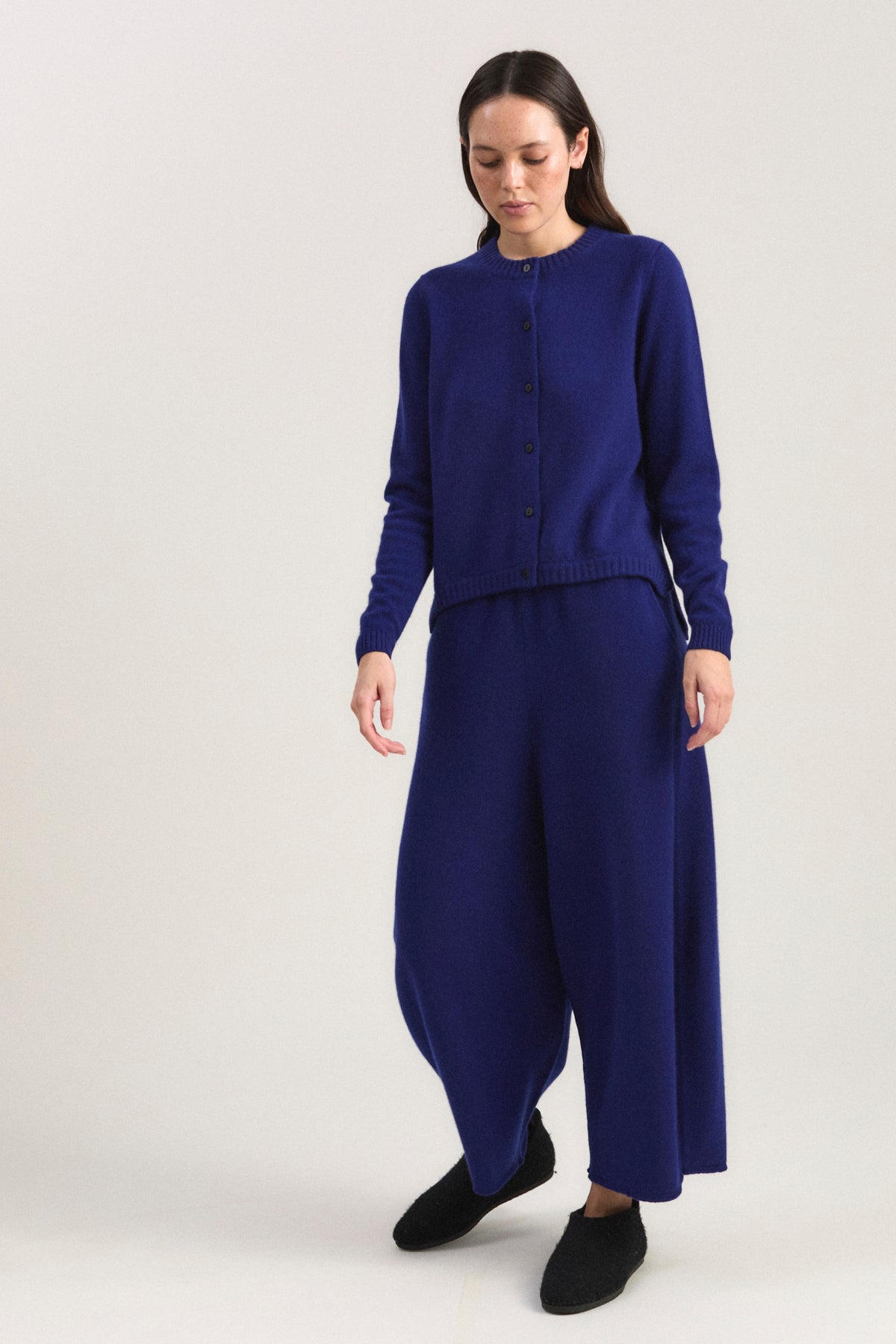 Tondo Cardigan in Ink