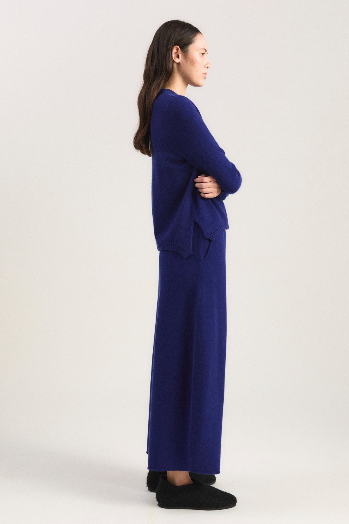 Tondo Cardigan in Ink