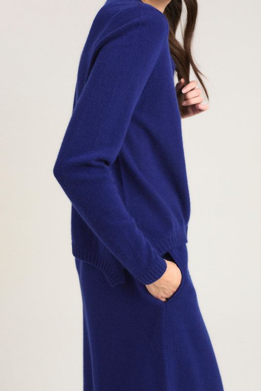 Tondo Cardigan in Ink