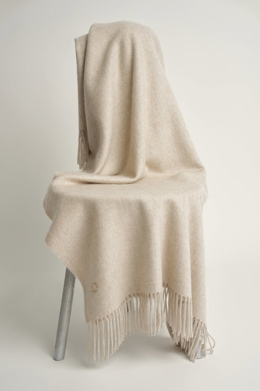 Uno Throw in Beige