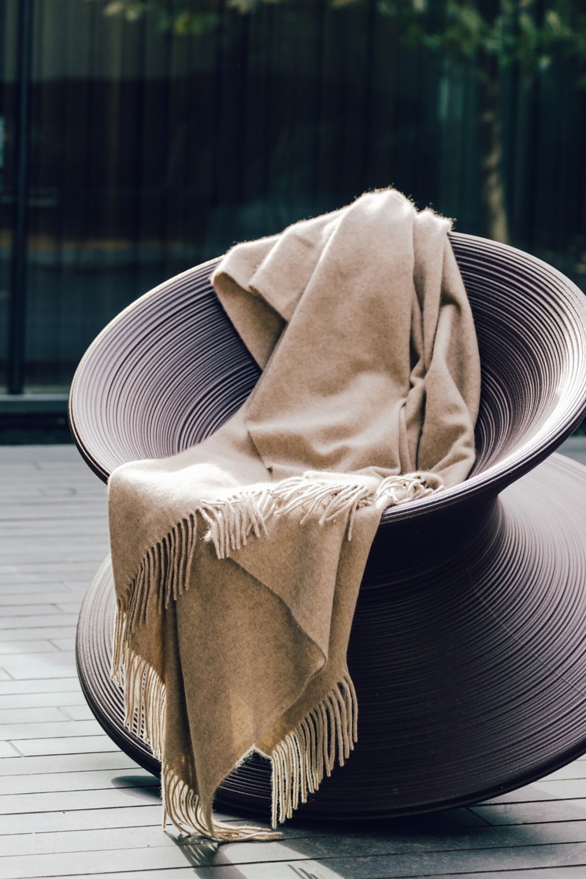 Uno Throw in Beige