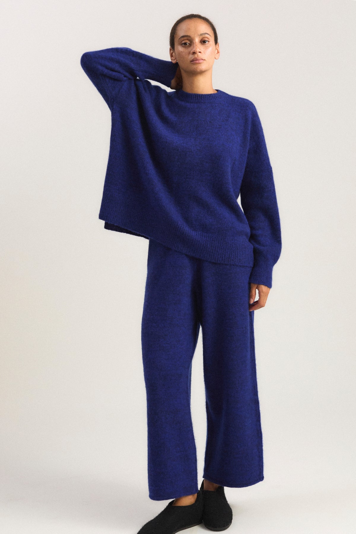 Sym Trousers in Marine & Cobalt
