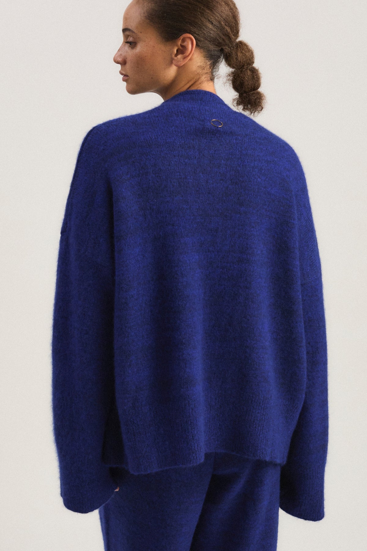 Sona Cardigan in Marine & Cobalt