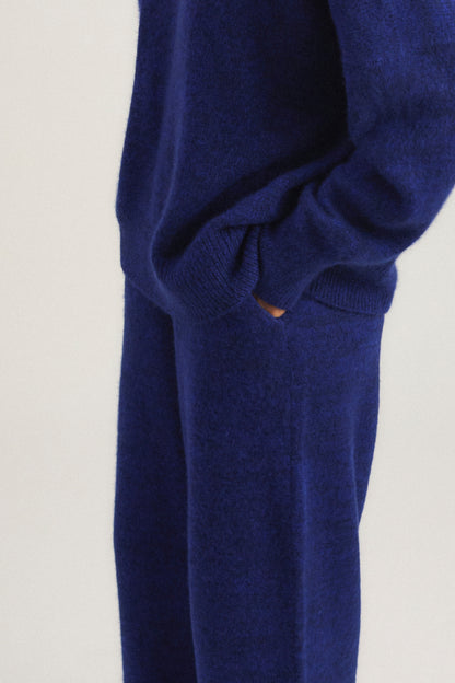 Sym Trousers in Marine & Cobalt