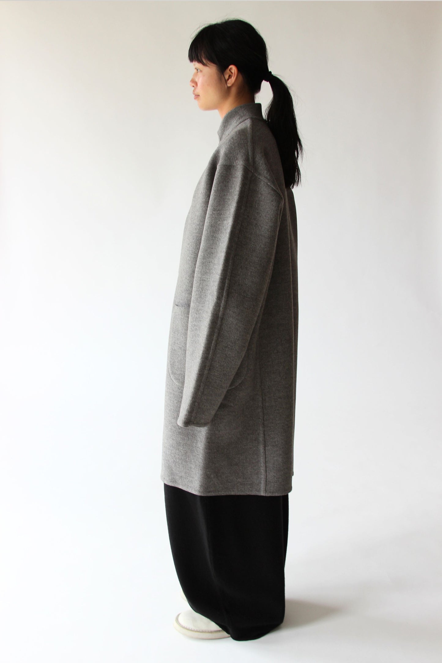 Kaar Coat In Grey