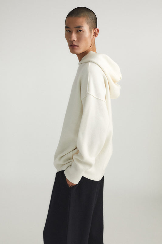 Seku Hoodie in Ivory