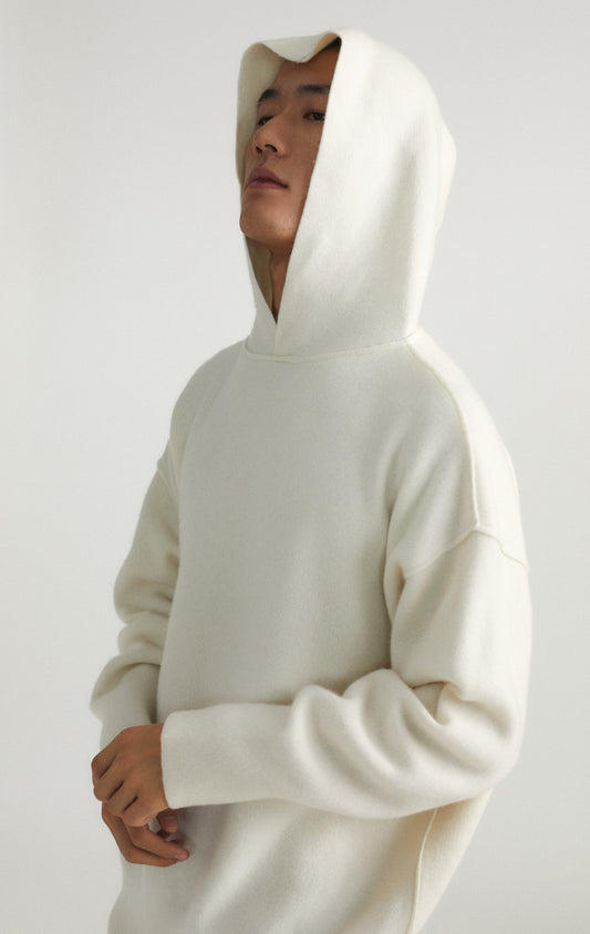 Seku Hoodie in Ivory