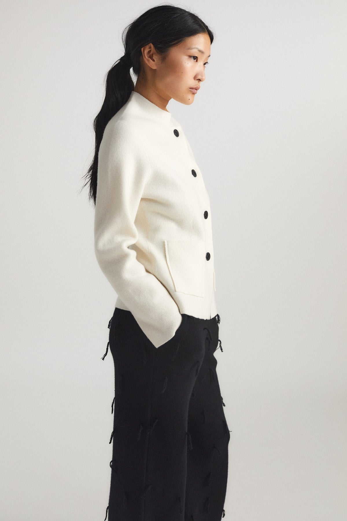 Niaza Jacket in Ivory
