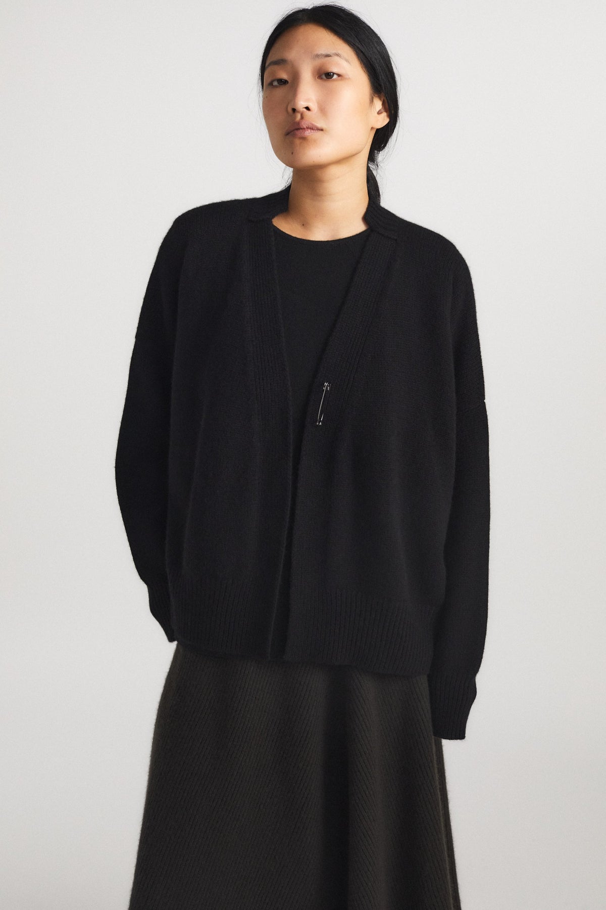 Aire Cardigan in Black