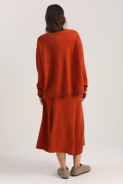 Bagi Sweater in Fire