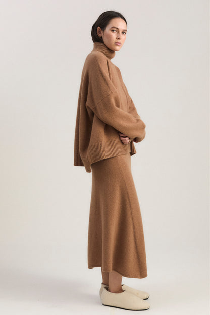 Ray Skirt in Nutmeg