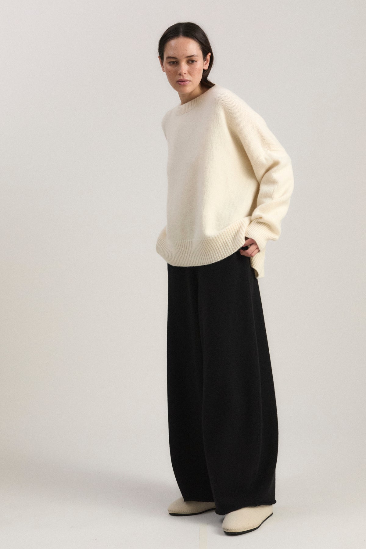 Aila Sweater in Ivory