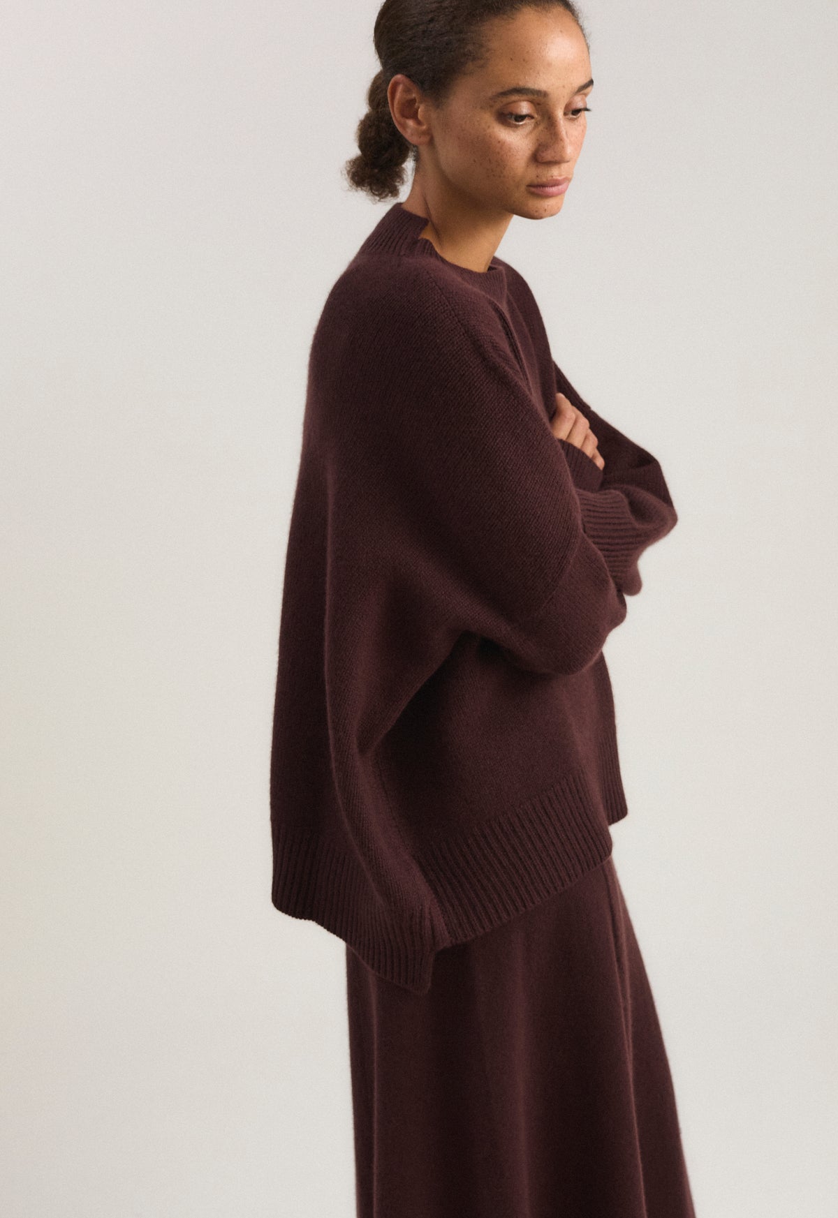 Aila Sweater in Carob