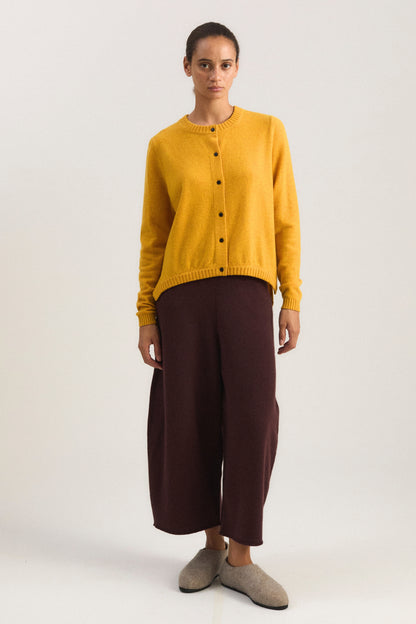 Tondo Cardigan in Amber
