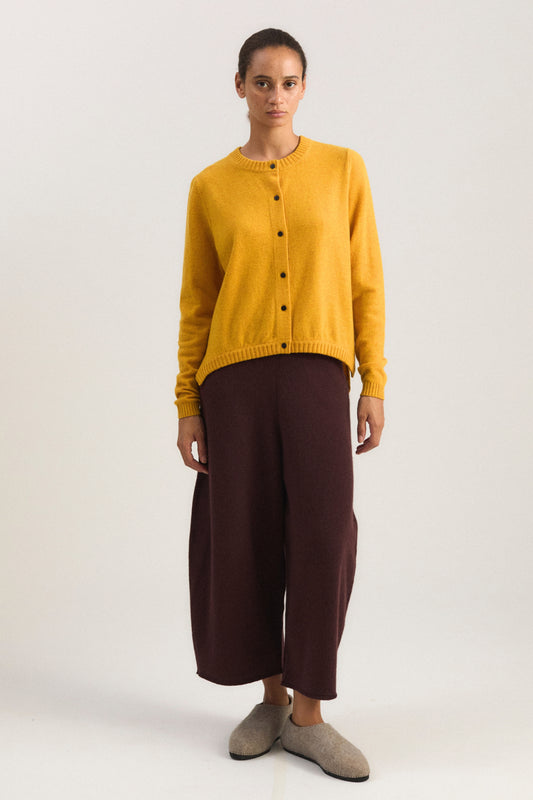 Tondo Cardigan in Amber