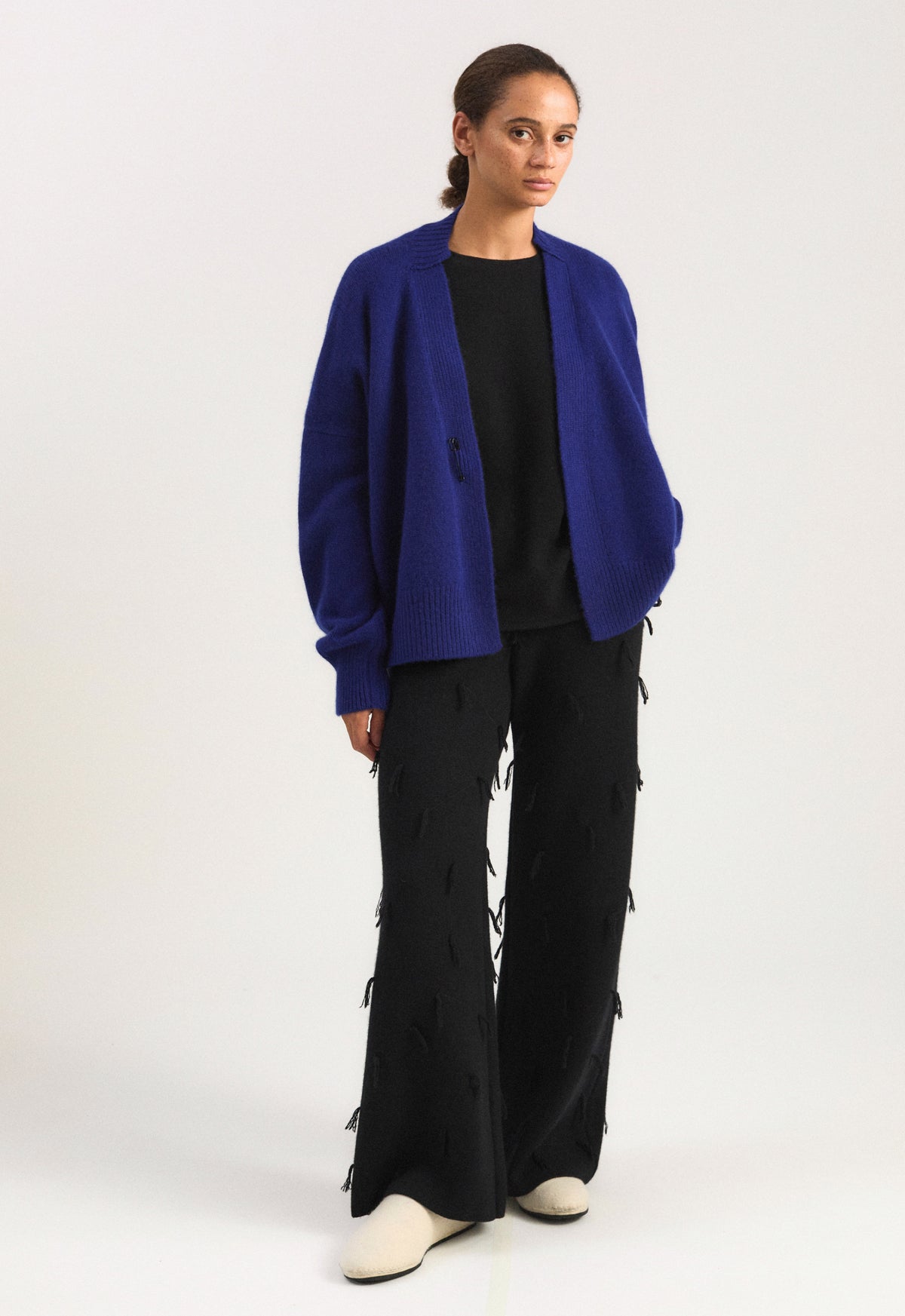 Aire Cardigan in Ink