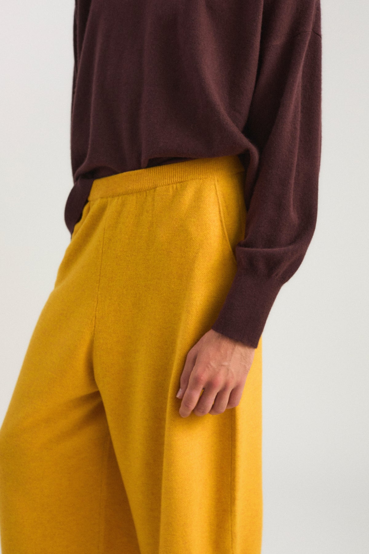 Maxi Trousers in Amber